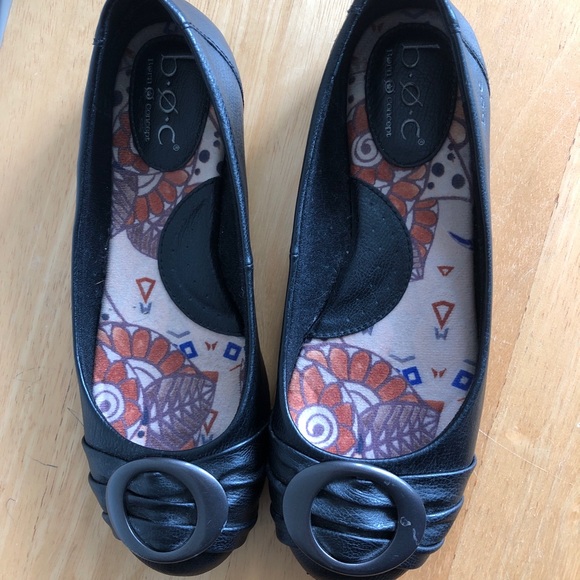 BOC Born of Concept Black Ballet Flats Size 6 - Picture 8 of 8
